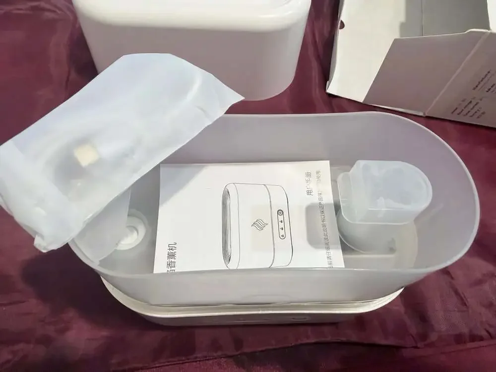 Flame Essential Oil Diffuser Humidifier Model HX-651 White